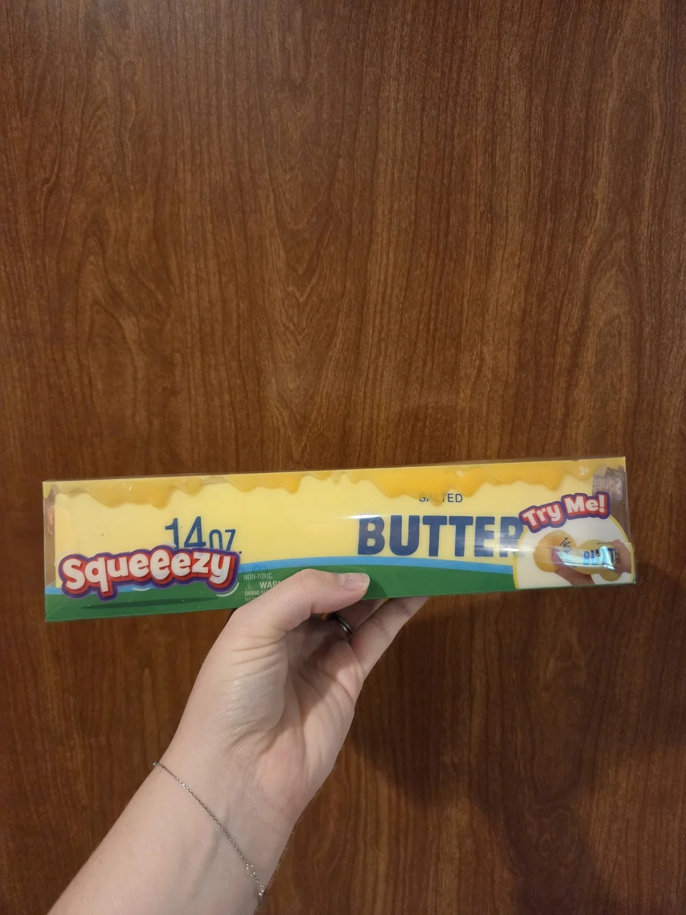 Squeeezy 14oz Butter Squishy Toy